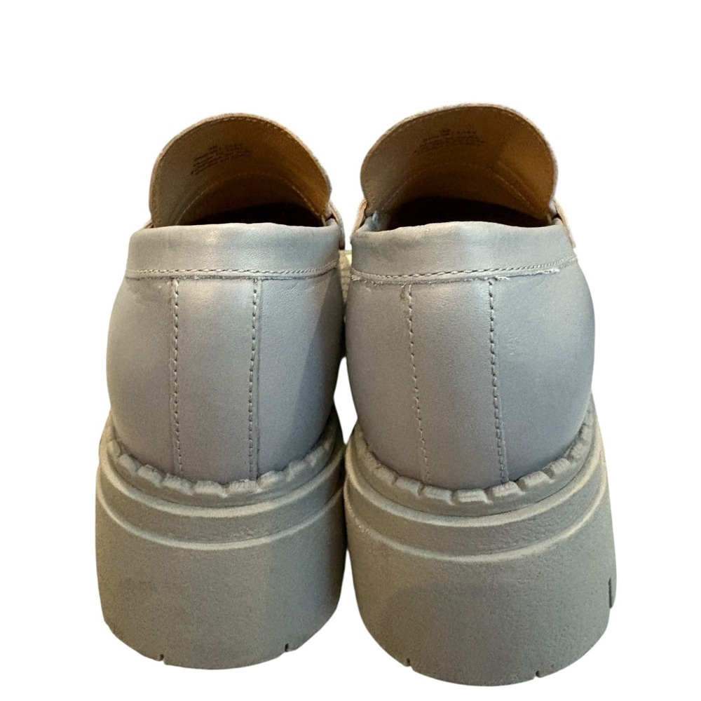 Free People Lyra Lug Sole Loafer in Dusty Blue, Sz EU 38 - Picture 13 of 16